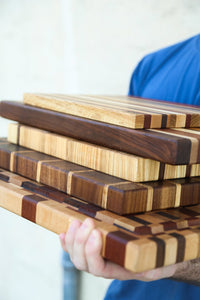 Mac Cutting Boards handmade wood cutting boards from San Francisco, CA.  All woods are sourced locally in the United States.