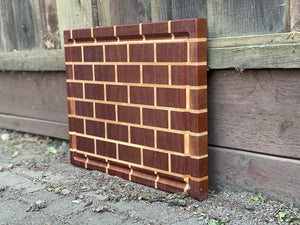 Brick Wall Cutting Board (End Grain)