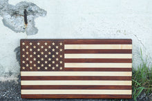 Load image into Gallery viewer, American Flag Cutting Board