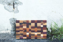 Load image into Gallery viewer, &quot;Chaos&quot; End Grain Cutting Board handmade by Mac Cutting boards from San Francisco, CA