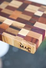 Load image into Gallery viewer, &quot;Chaos&quot; Wood Cutting Board (End Grain)