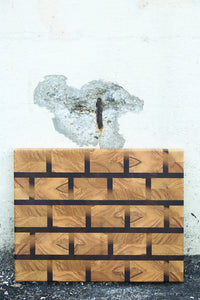 Brick Wall Cutting Board (End Grain)